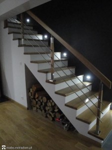 podświetlenie schodów